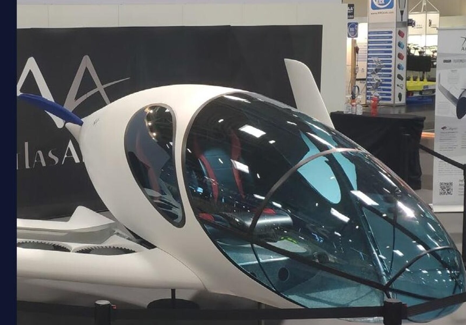 Origin cockpit canopy at IAA Mobility 2021