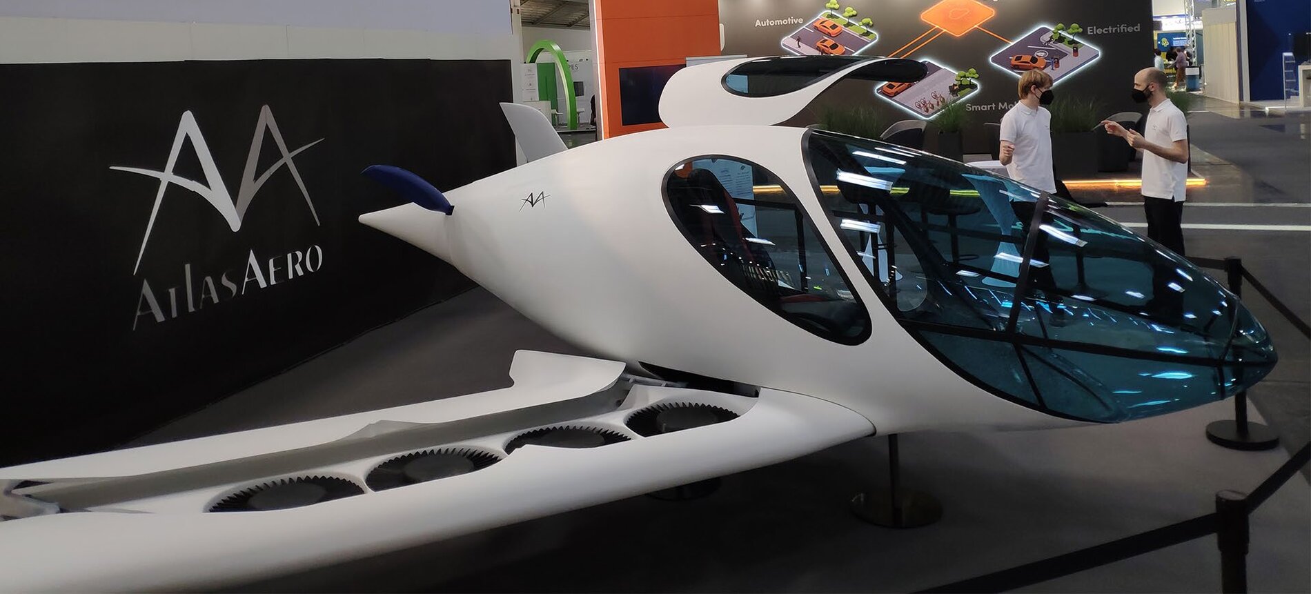 The full-scale Origin prototype at IAA Mobility 2021