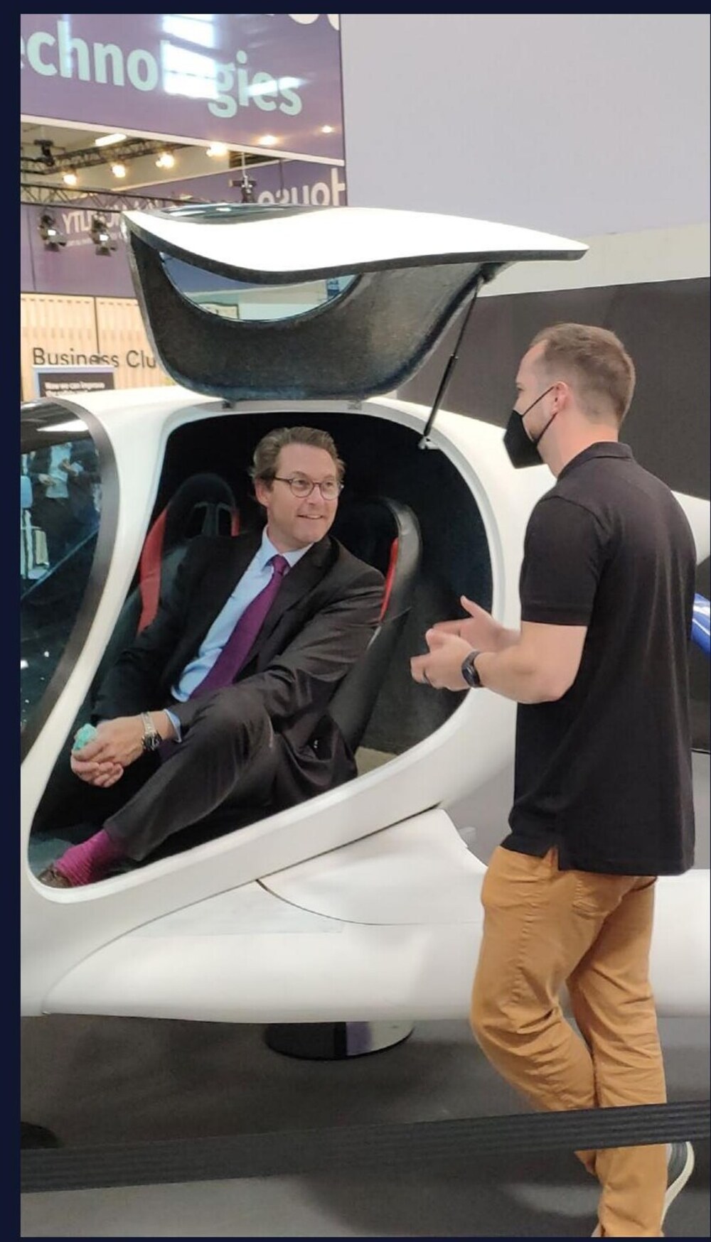 Federal Transport Minister with Origin at IAA Mobility 2021