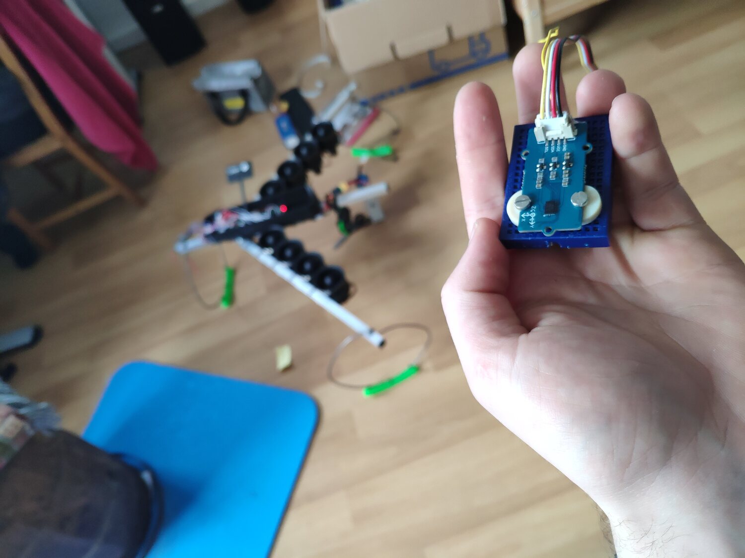 Building the one-seventh-scale flying proof of concept